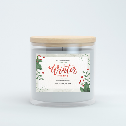 WINTER SCENTS Scented Soy Candle